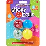 Pocket money Sticky balls 4-pak – flere varianter – assorteret