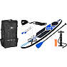 SUP Paddleboard - blå - 320 cm - inkl. tilbehør