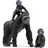 Schleich gorillafamilie 42601