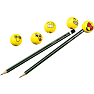 Linex emojis 3D viskelæder - 5 stk.