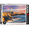 Puslespil Peggys Cove Lighthouse Nova Scotia - 1000 brikker
