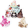 Aphmau MeeMeow is bamse 15 cm - flere varianter - assorteret