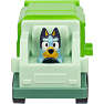 Bluey familiens minibiler m. figur - flere varianter - assorteret