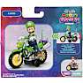 Nintendo Super Mario Galaxy Movie figur med motorcykel - flere varianter - assorteret