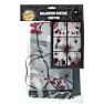 Halloween vinduesforhæng 120x80 cm - flere varianter - assorteret