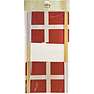 Salling A5 papirsflag med træpind H:40 cm 8-pak - Dannebrog