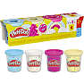 Play-Doh konfetti modellervoks 4 stk.