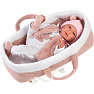 Llorens dukke 42 cm i bærelift - rosa