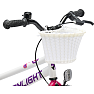 Puch Moonlight pige juniorcykel 1 gear 20" 2024 - hvid/pink