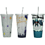 Halloween selvlysende tumbler - 750 ml - flere varianter - assorteret
