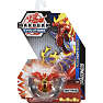 Bakugan Metal Strength figur Dragonoid - rød