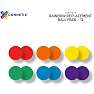 Connetix Ball Pack kugler til kuglebane 12 dele - Rainbow