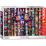 Puslespil Canadian Totem Poles - 1000 brikker