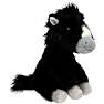 Miss Melody Plys 20 cm - sort