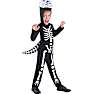 Skelet-dinosaur kostume str. 116