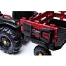 Traktor med trailer og skovl