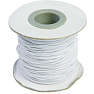 Elastiksnor 1,2mm x 25m - hvid