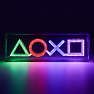 PlayStation neonskilt - multifarvet