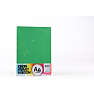 Farvet karton A4 10 ark - grøn