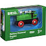 BRIO 33595 Batteridrevet tovejs lokomotiv, grønt/sort