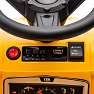 Traktor med trailer 10,8 V - gul