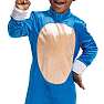 Sonic heldragt kostume 3-4 år