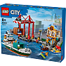 LEGO City Havnefront med fragtskib 60422