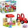LEGO DUPLO Gurli Gris Traktor og marked 10468
