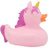Lilalu badeand - enhjørning rosa