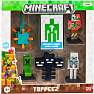 Minecraft 3D figur 6 stk.