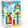 Melissa & Doug byggeklodser i træ