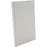 Danpen notesbog A5 - hjerter/off white