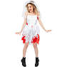 Halloween zombiebrud kostume str. 140