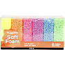 Soft Foam 6x10 g - assorterede farver