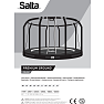 Salta Trampolin Premium Ground Ø366 cm inkl. sikkerhedsnet