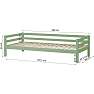 Hoppekids ECO Dream juniorseng 90x200 cm