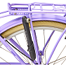 SCO Classic damecykel 7 gear 28" 2025 - lilla