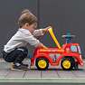 Falk Toys bandbil ride-on med opbevaringsrum, rat og horn