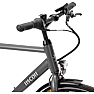 SCO Premium E-comfort herre elcykel 28" 15AH - grå