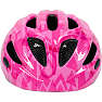CSI cykelhjelm - pink mønster