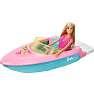 Barbie-dukke med båd og hund