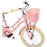 SCO Fashion børnecykel 1 gear 16" 2025 - lyserød