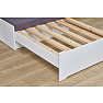 Hoppekids ECO Luxury MEGA-seng 90x200cm med skrå stige, lounge-modul og bordplade