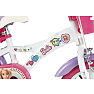 Barbie pigecykel 14" 2024 - hvid