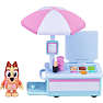 Bluey ice cream cart set