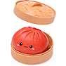 Squishy dumpling mini bao legetøj - flere varianter - assorteret