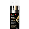 Posca PC3M tuscher 4-pak - standardfarver