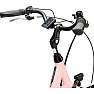 SCO Premium E-Shopper dame elcykel 7 gear 28" 2023 - støvet rosa