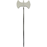 Halloween økse H: 90 cm - sort