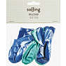 Salling latexballoner metallisk 23 cm 10-pak